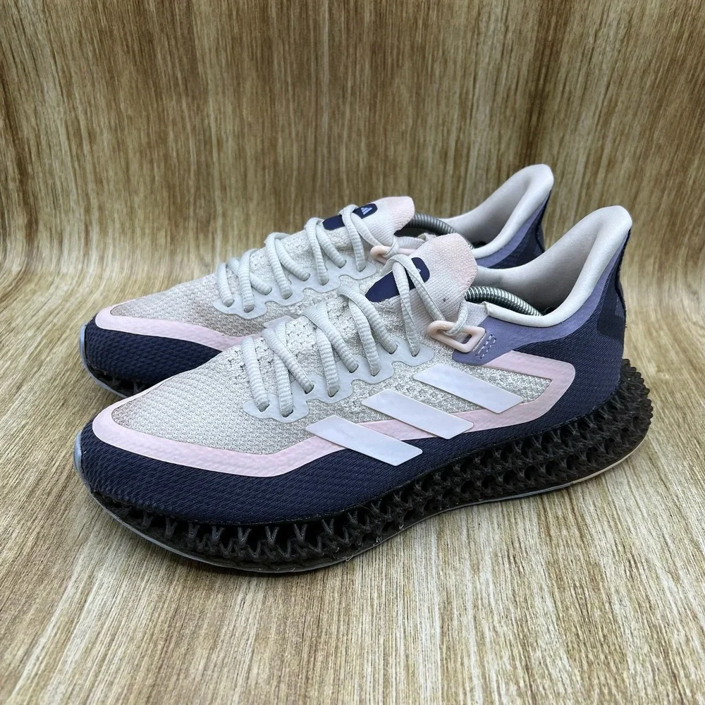 Adidas 4DFWD 2 Women's Size 9 Running Sneakers White Tint‎ Shadow Navy HP7647